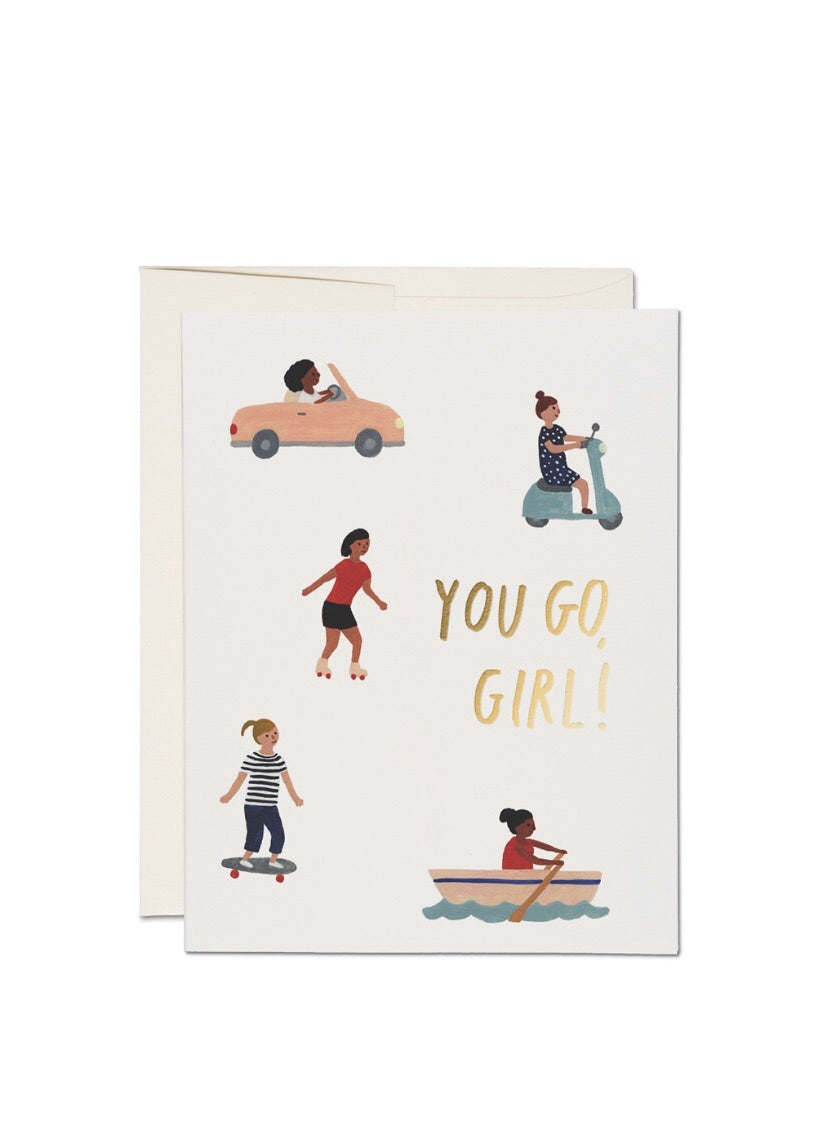 You Go, Girl Card