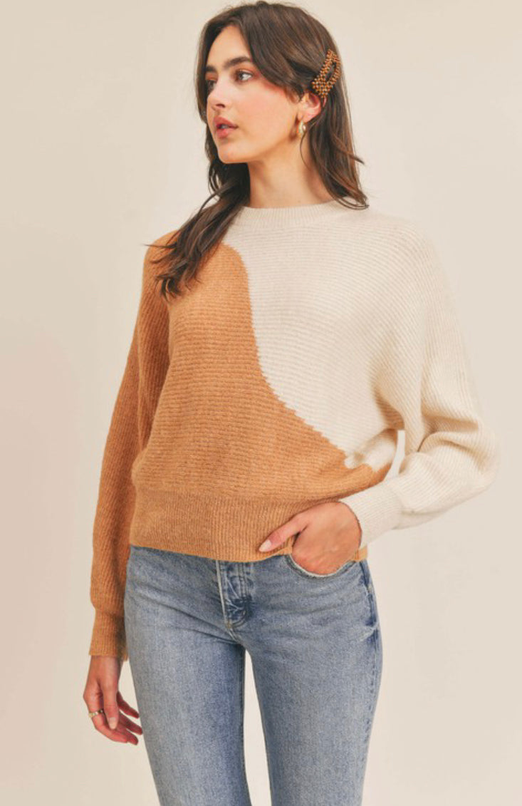 Half and Half Sweater
