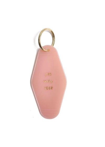 OC Boutique Yes way rose pink motel keychain