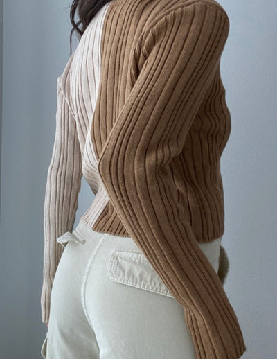 Iced Latte Knit Top