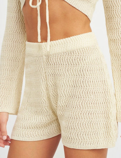 Tulum Bound Crochet Shorts