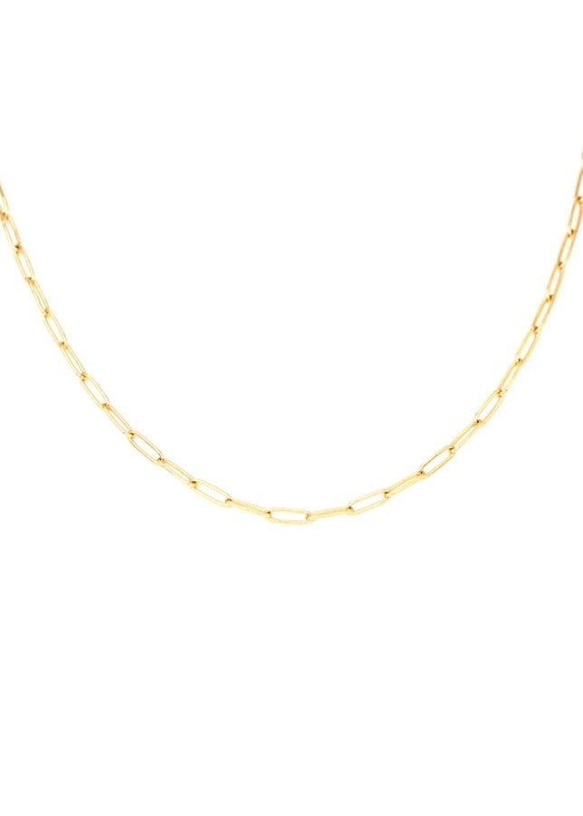 Lily Link Chain Necklace