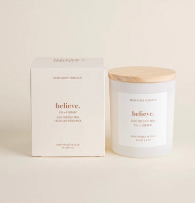 Believe Candle