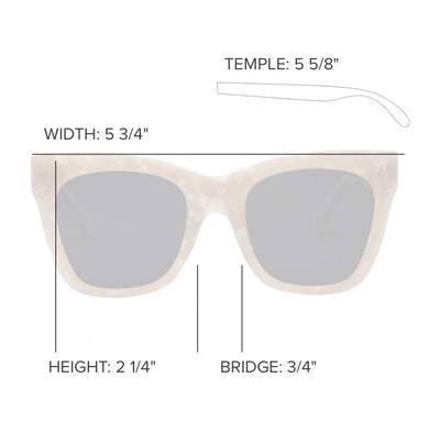 Billie Sunglasses (taupe/smoke)