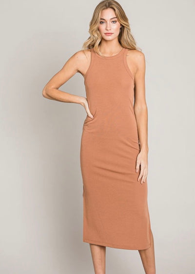 In the Bag Dress (camel)