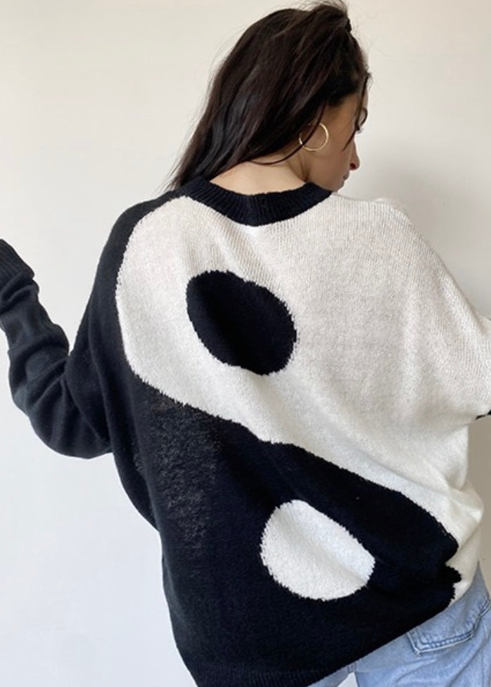 Yin and Yang Sweater