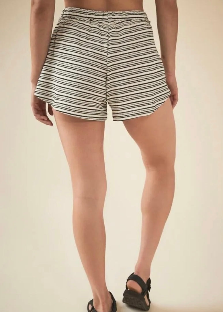 Breslin Striped Shorts